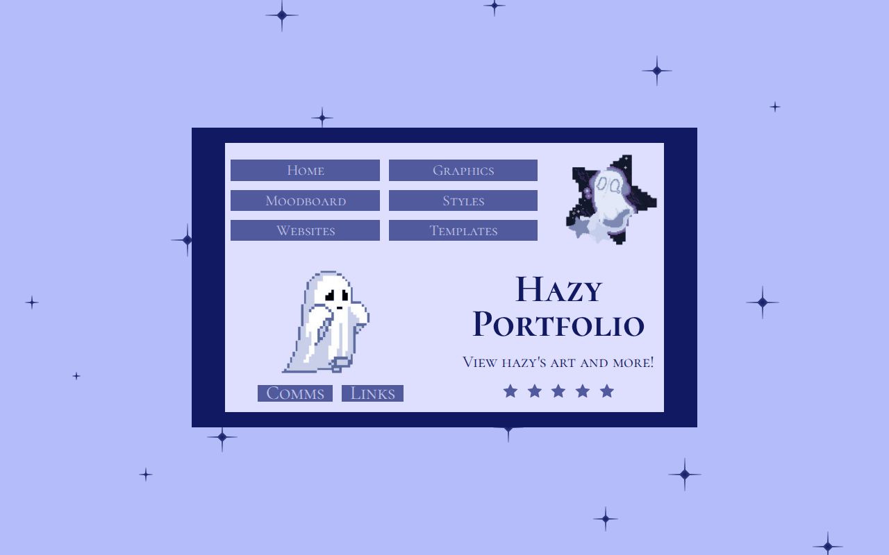 hazy art portfolio