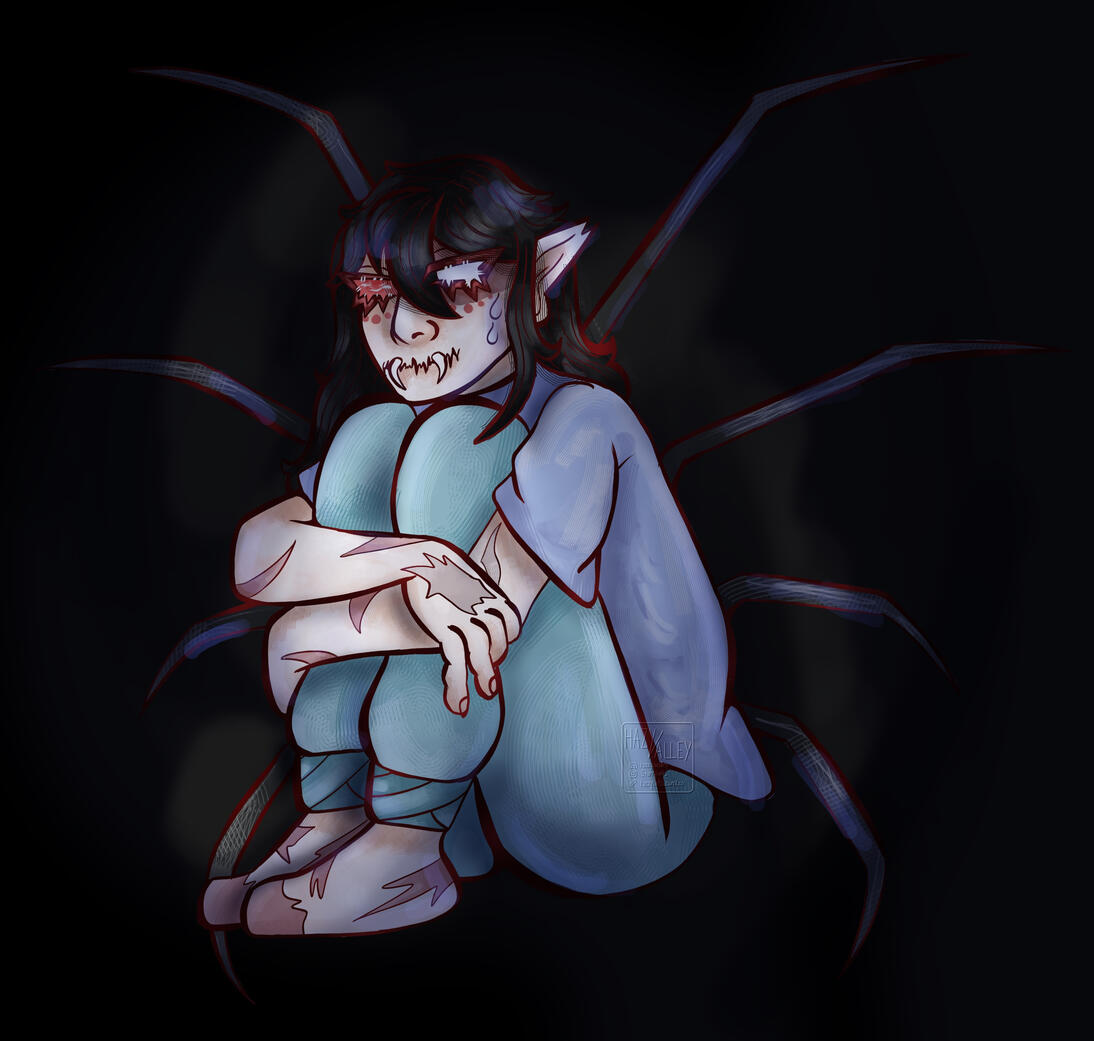 rendered full body (oc cred: spider.in.the.web.)